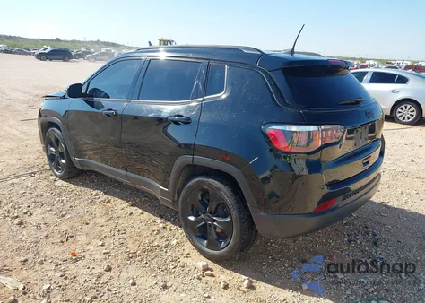 2020 Jeep Compass Altitude Fwd из США, поврежденный, VIN 3C4NJCBB6LT133761